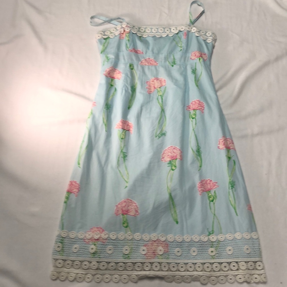 Lilly Pulitzer Sundress size 12 light blue